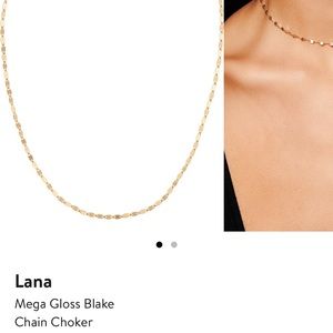 Lana Jewelry Black Chain Choker